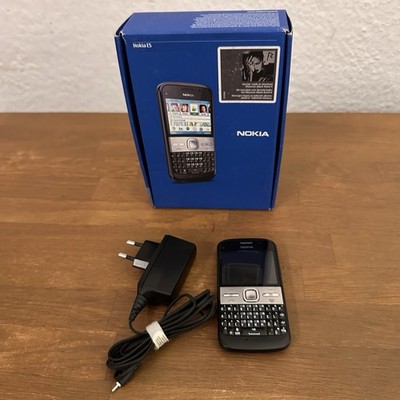 Nokia E5-00 QWERTZ Handy Schwarz    guter Zustand