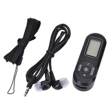 Portable FM Radio features an advanced DSP digital processing technology chip