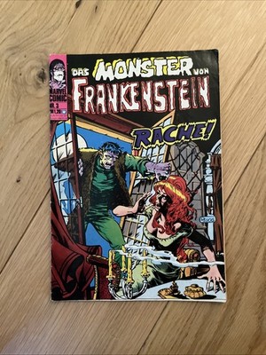 DAS MONSTER VON FRANKENSTEIN # 3  - MARVEL WILLIAMS 1974 - ZUSTAND 2