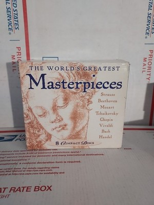 The World's Greatest Masterpieces CD 8 Discs Madacy Classical Collection - #176