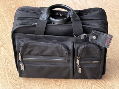 TUMI Alpha Medium 15'' Expandable Briefcase Mittelgroße Erweiterbare Aktentasche