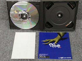 SEGA Saturn Soft Deep Fear Used