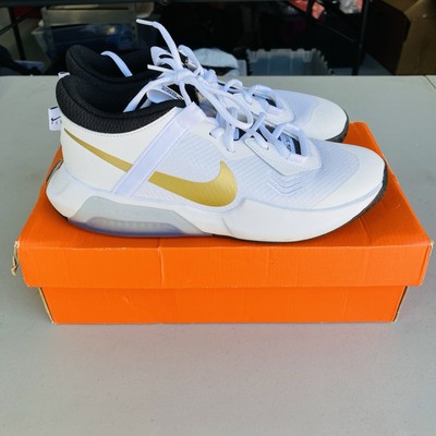 Nike Air Zoom Crossover GS White Metallic Gold DC5216-100 7Y 8.5 Womens