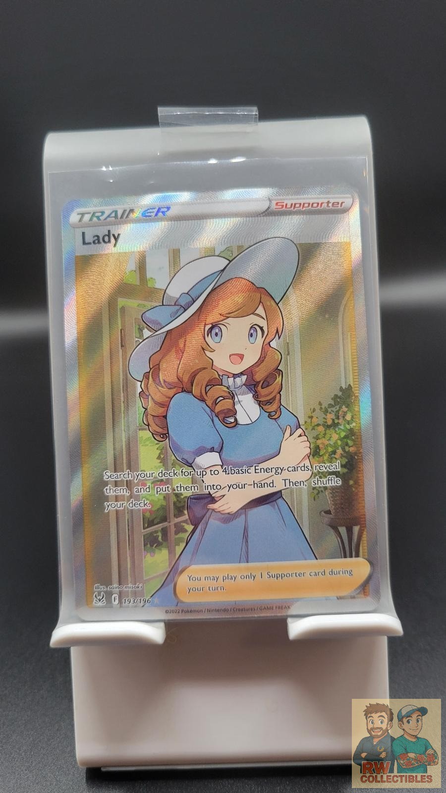Lady 193/196 Ultra Rare Lost Origin Pokemon Holo Near Mint