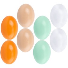 8 Pcs Simulation Eggs Easter Party Decor Decorative for Home