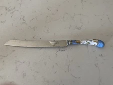 William Adams Stainless Steel Knife Made In Sheffield England Decorative