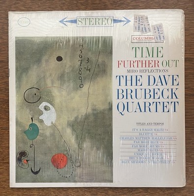 The Dave Brubeck Quartet Time Further Out  6 eye Columbia CS 8490 STEREO SHRINK