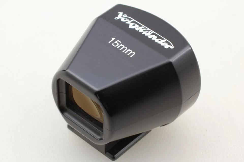 [ Near Mint ] Voigtlander 15mm Viewfinder View Finder Black for Bessa From JAPAN - Image 4 of 4