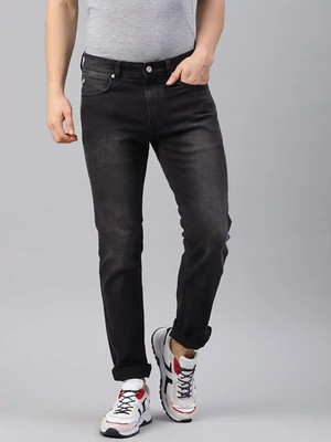 French Connection Slim Fit Jeans Men's 36 x 32 Straight Gray Black 54VNN NEW