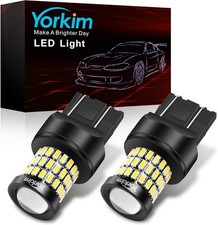 Ultra Bright 7440 LED Bulbs - 1628 Lumen White Light for Tail  Turn Signals