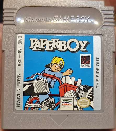 Paperboy Nintendo Game Boy Original  1990