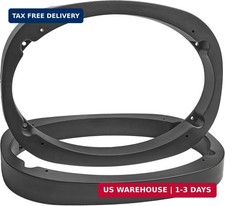 NuIth 6X9 Universal Plastic Vehicle Speaker Spacer Ring Adapter, 6x9 Inch Car Sp