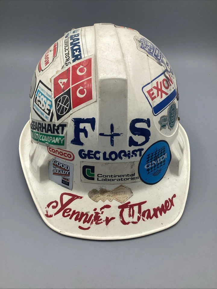 Casco protector de geólogo Willson Jet-Cap único de colección *RARO* Foto 2 de 4