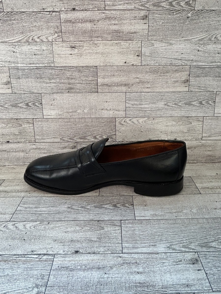 Allen Edmonds Sheridan‎ Shoes Mens Size 11.5 Black Leather Loafers Slip On USA Allen Edmonds Sheridan Penny Loafer Black Leather Slip On  main image 2