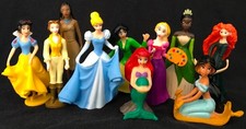 DISNEY PRINCESS Figura Juego PVC JUGUETE Ariel MULAN Jazmín RAPUNZEL ¡Pocahontas!