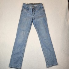 Levi's 314 Shaping Straight Women's Jeans - W 27, L 32 Blue Excellent Condition