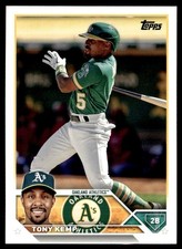 2023 Topps Tony Kemp Oakland Athletics #503