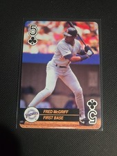 Fred McGriff 1992 U.S. Playing Card Co. Baseball Aces Playing Cards MLB READ