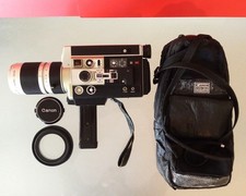 Vintage Design  Canon Auto Zoom 1014 Electronic. Super 8 Movie Camera /