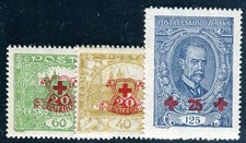 TSCHECHOSLOWAKEI 1920 196-198 ** POSTFRISCH SCHÖNER SATZ (F6873