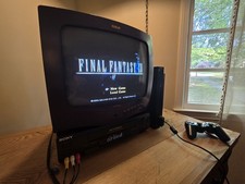 RCA Vintage 13" Retro Gaming CRT TV E13700 Tested