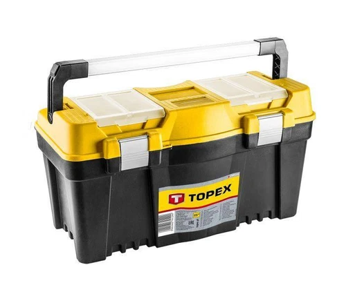 TOPEX PURTA WERKZEUGKOFFER MIT ALUMINIUMGRIFF 25 ZOLL, GTO 79R129 - Bild 1 von 3