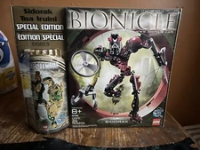 Lego Bionicle Special Edition Sidorak 8756 & Toa Iruini 8762 - NIB