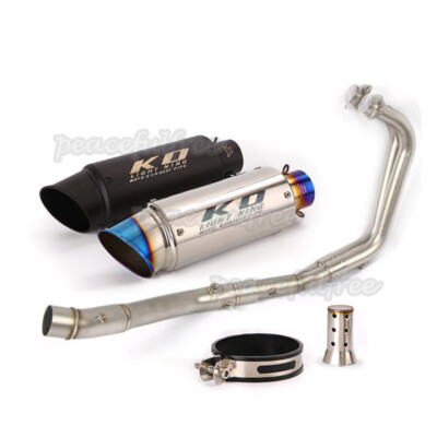 For Yamaha YZF R25 R3 2023 Exhaust System Header Front Link Pipe 51mm Muffler