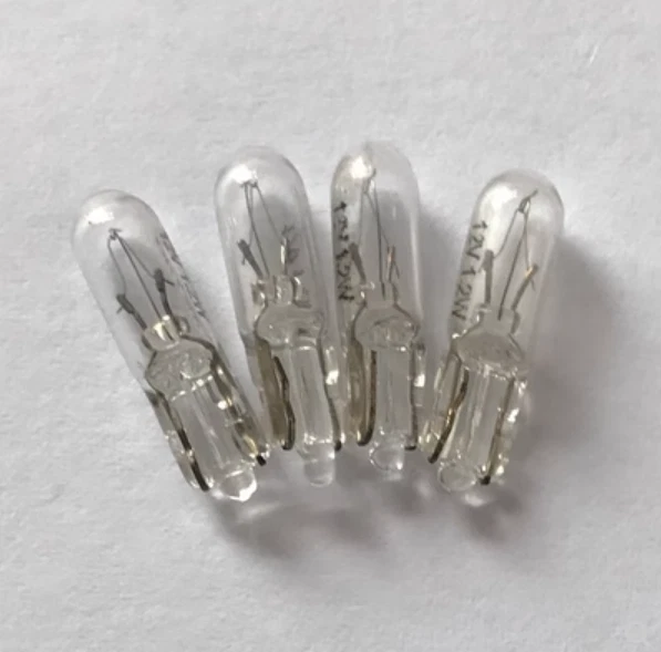 1pcs Light Bulbs T5 12/24VWatts Wedge Instrument bulb Central control indicator - Image 2 of 3