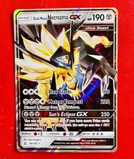 Lotto Carte Pokemon Necrozma Gx 90/156 Ultra Prisma Raro 