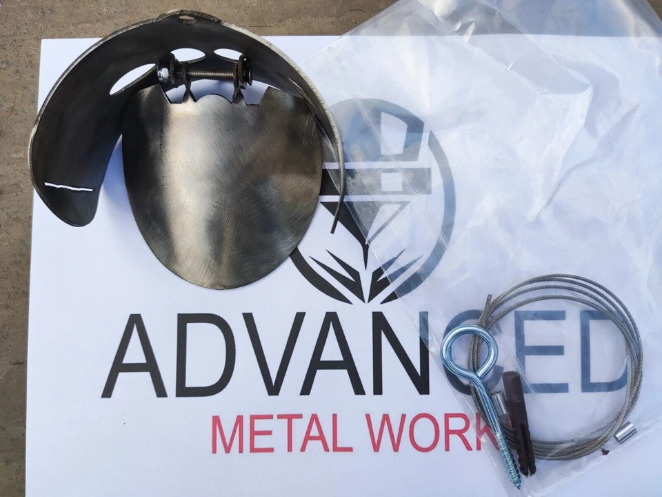 4" fits 110mm Rat Drain Flap, Ratblocker, Rat Flap Budget Version For Sewers 316 - Image 2 of 4