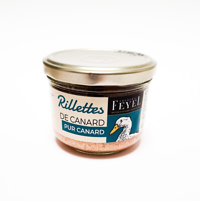 Enten Rillettes Entenfleisch Rillettes de pur Canard aus dem Elsass 170g Feyel !