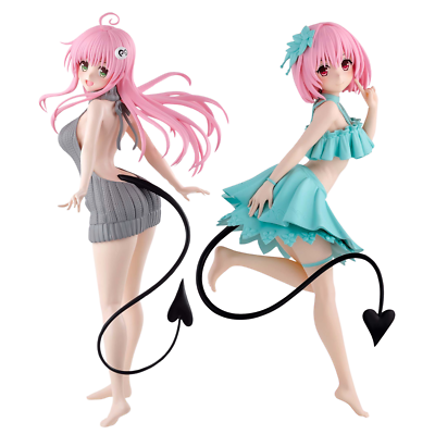To Love-Ru Darkness GLITTER&GLAMOURS LALA & MOMO SET Figure Japan