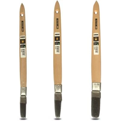 MAKO GMBH mako ELITE Lack Plattpinsel | Heizkörperpinsel | Lackpinsel gebogen | 20mm-30mm