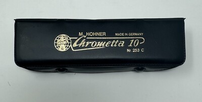 Hohner 253C Chrometta 10 Chromatic Harmonica With Case | eBay
