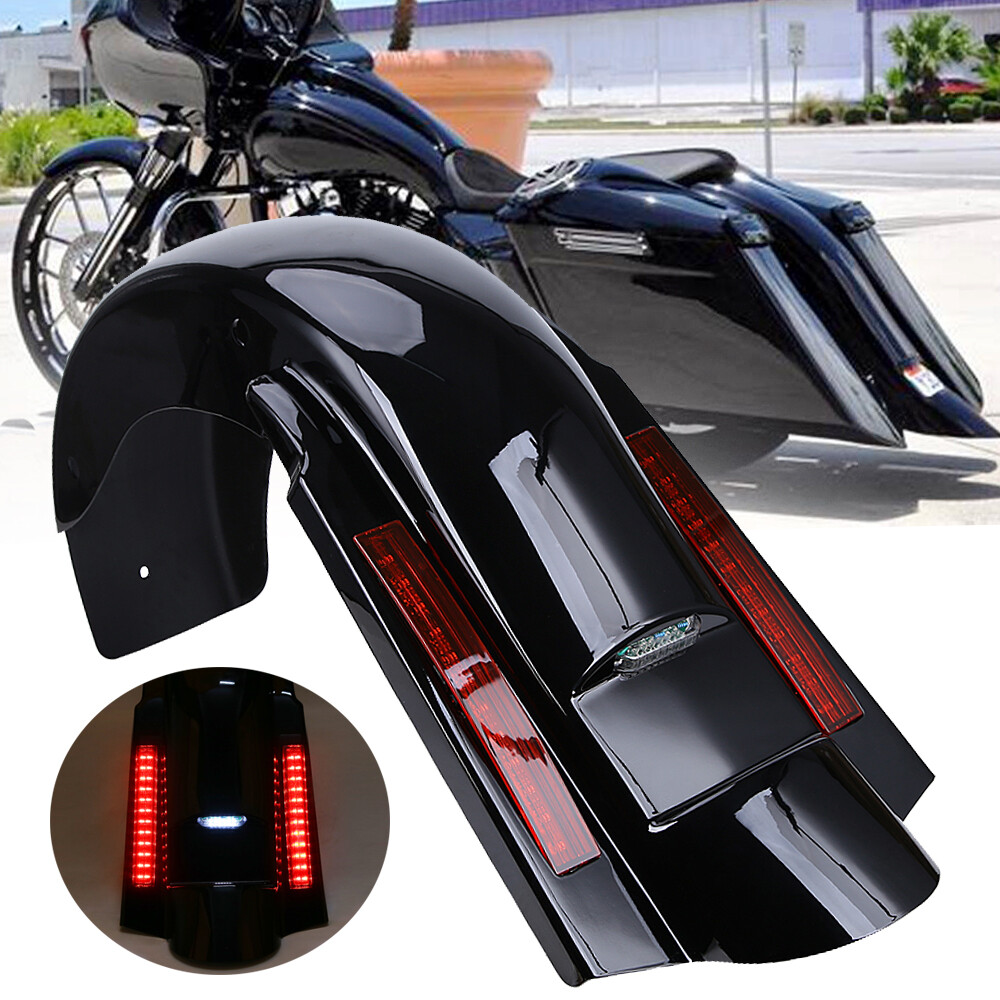 ハーレー 2007年以前 CVO仕様 フェンダー CVO Stretched Fender With LED Lights For 1997-2008 Harley