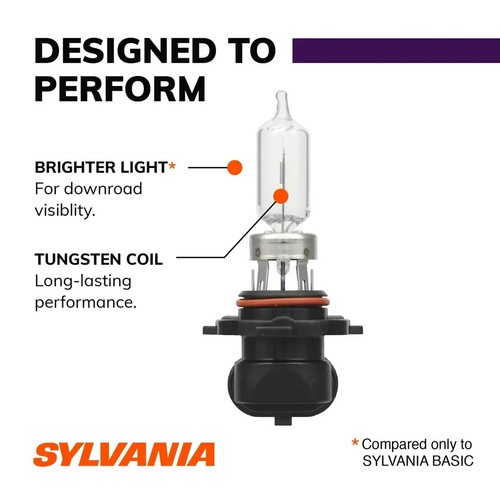 SYLVANIA - 9005 XtraVision - High Performance Halogen Headlight (2 Bulbs) - 第 2/6 張圖片