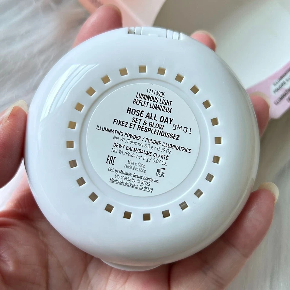 New Physicians Formula Rose All Day Set & Glow Powder & Balm -LUMINOUS LIGHT - Image 3 of 3