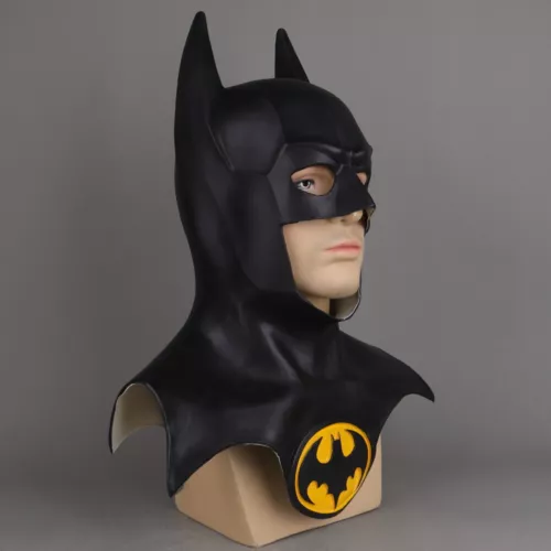 Versión 1989 The Batman Máscaras Cabeza Completa Bruce Wayne Superhéroe Juegos con disfraces Máscara Accesorios - Imagen 7 de 13