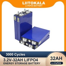 Top Quality 3.2v 32AH Battery Pack Lifepo4 Phosphate 90a Discharge 32000mah NEW