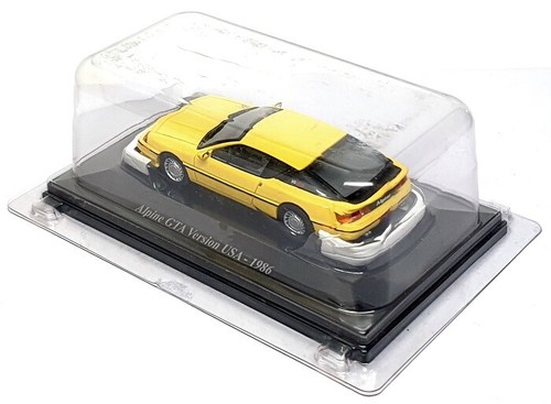 Eligor 1/43 Scale G1141010 - 1986 Renault Alpine GTA Version USA - Yellow - Picture 5 of 5