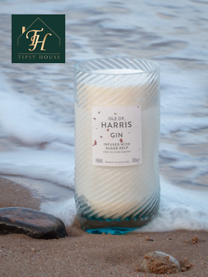 Tipsy House Candle Co Upcycled Flaschenkerze (HARRIS GIN, Original Tipsy House)