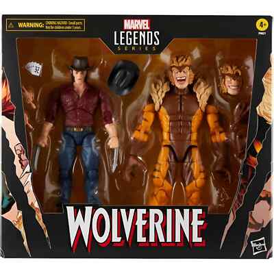 Marvel Legends Wolverine 50th Anniversary Logan vs Sabretooth 2-pack