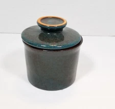 Teapeak Pottery Butter Keeper Crock - Ceramic Butter Dish
