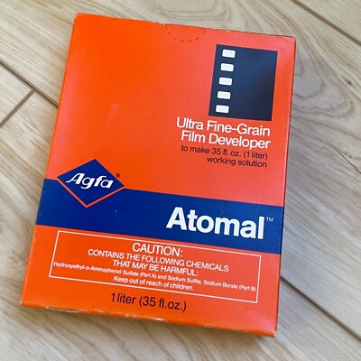 Agfa Atomal Ultra Fine Grain B&W Film Developer Rare Hard to find. one liter 