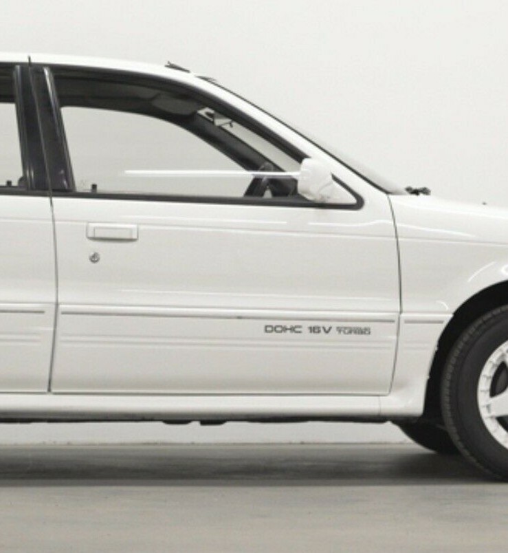 New 1987-1991 Mitsubishi Mirage Cyborg Door Decal Set Turbo 4g63