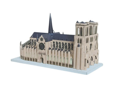 Notre-Dame de Paris Metall Modellbausatz 3D Puzzle Handwerk Geschenk Laser geschnitten Puzzles