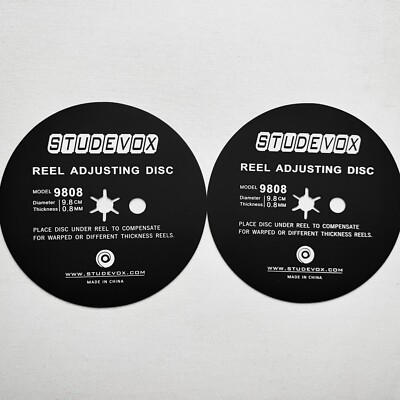 #ad 2x Trident NAB Adapter 98mm*0.8mm Spacer For Reel to Reel Tape Recorders $11.00