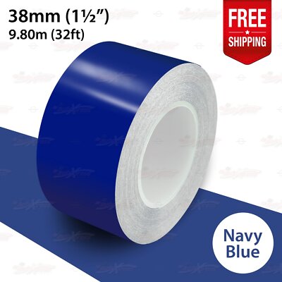 NAVY BLUE Roll PIN STRIPE Car Striping Line TAPE Decal Adhesive Vinyl Sticker