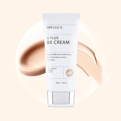 SPICULE-X U Plus BB Cream 50ml, heller Hautton, koreanische Kosmetik, Kbeauty